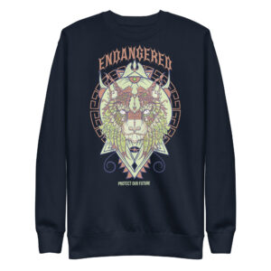 Endangered Lynx Unisex Premium Sweatshirt