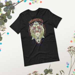 Endangered Lynxs Unisex t-shirt